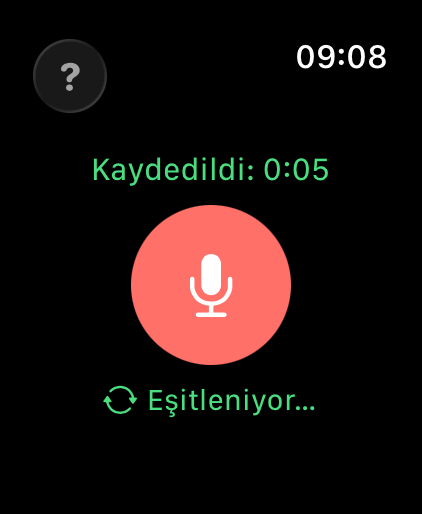Kayıt tamamlandı, sunucuya senkronlanıyor